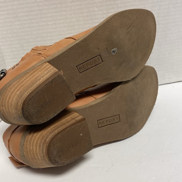 Report tan leather ankle boots size 9 - Picture 5 of 5